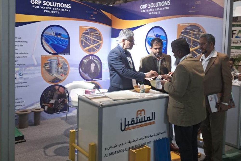 IFAT Saudi Arabia 2026: Al Mustaqbal Fiberglass Exhibits Next-Generation GRP Products